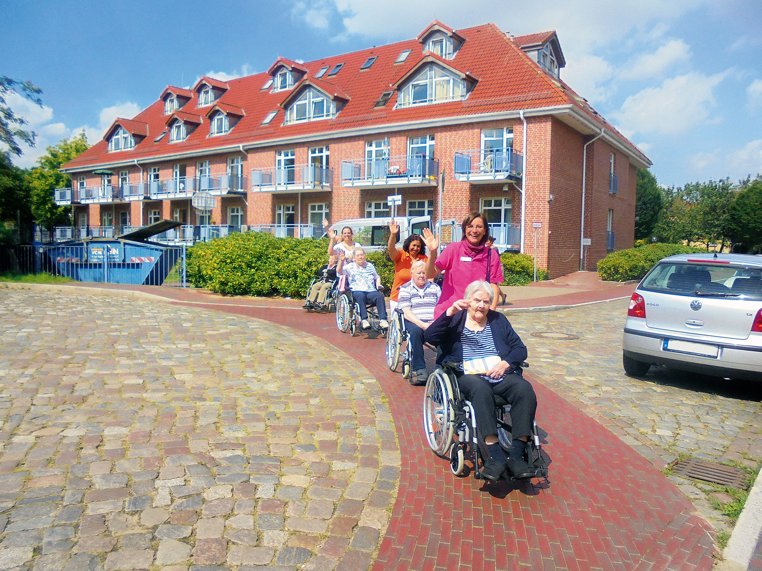 Pflegegruss Versenden Senioren Und Therapiezentrum Haus An Der